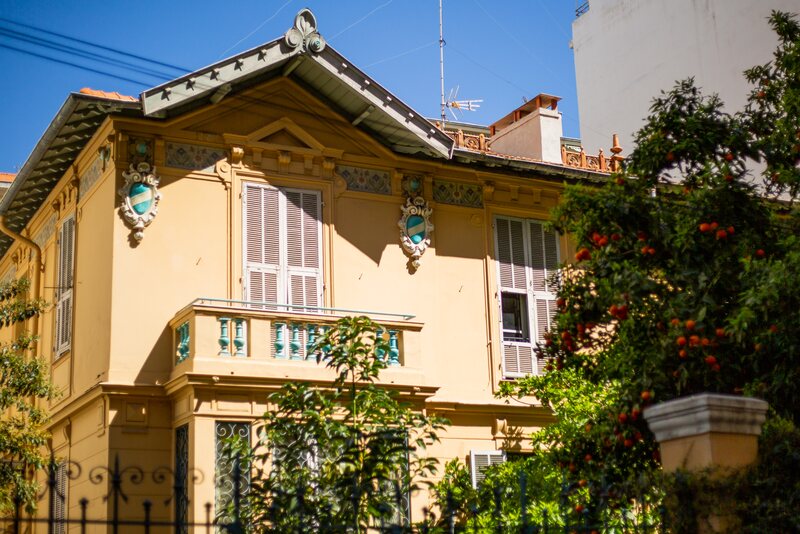 Little house in Fleurs Quarter of Nice